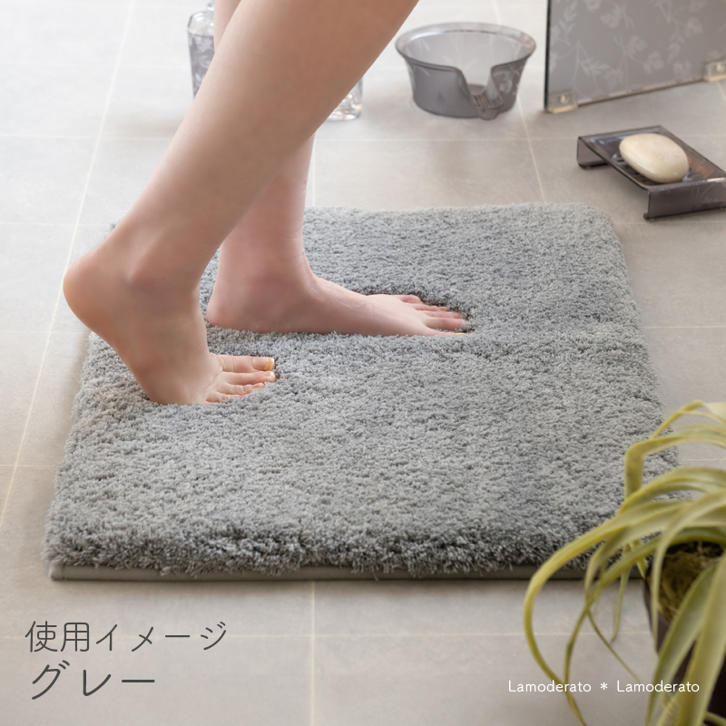 バスマット お風呂マット 約40×60cm ベージュ 丸洗い可能 ふわふわ Amazon｜バスマット 速乾 吸水 お風呂マット 洗える 滑り止め 约