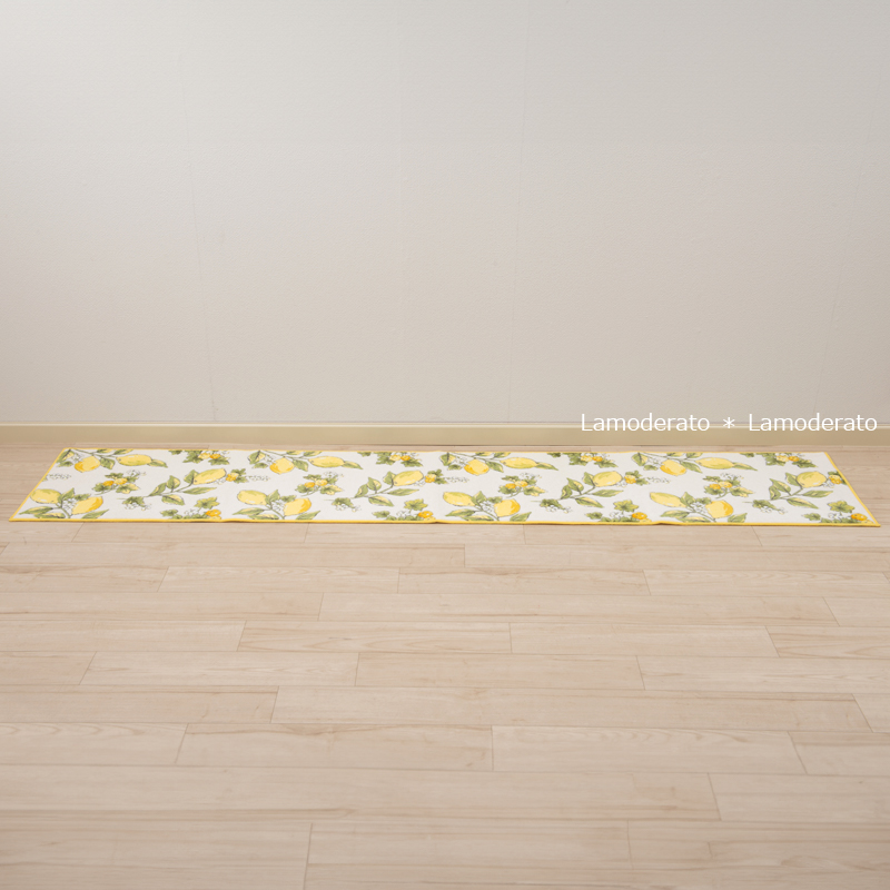 【人気商品】センコー S.D.S ルンド キッチンマット 240cm イエロー センコー キッチンマット 240cm 洗える 台所マット おしゃれ 滑り止め