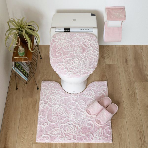 Bel Paci トイレマット&カバーセット ベルパーチ トイレセット(蓋