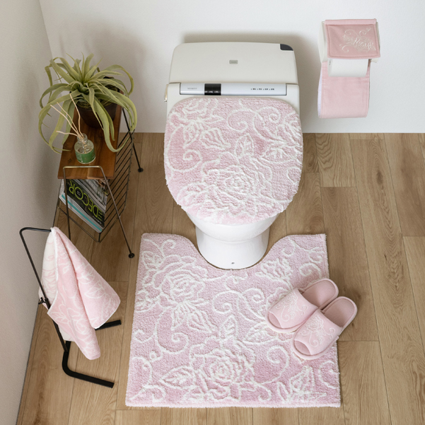 センコー トイレマットセット 5点 約60×60cm トイレマット+兼用