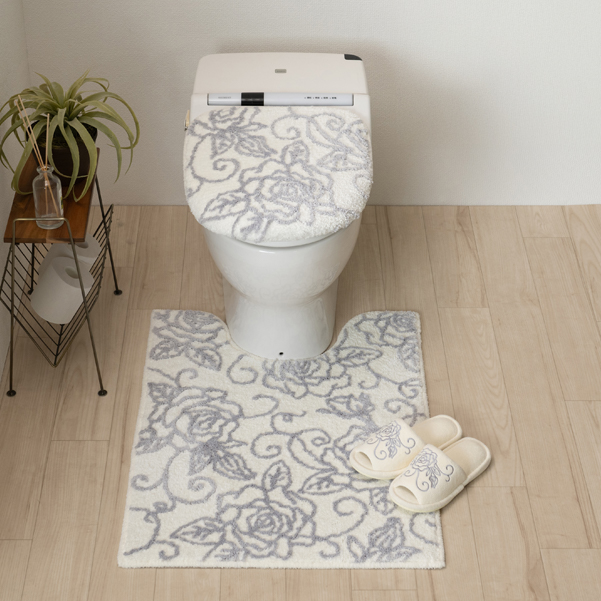 センコー トイレマットセット 3点 約80×60cm ロングトイレマット+兼用