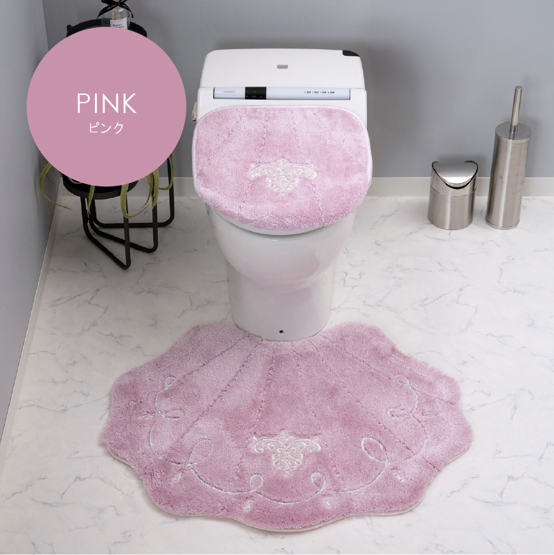 センコー トイレマットセット 2点 約65×80cm 大判トイレマット+兼用