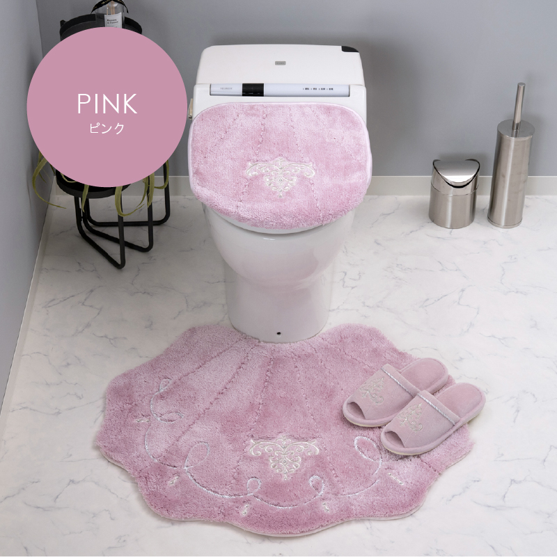 センコー トイレマットセット 2点 約65×80cm 大判トイレマット+兼用