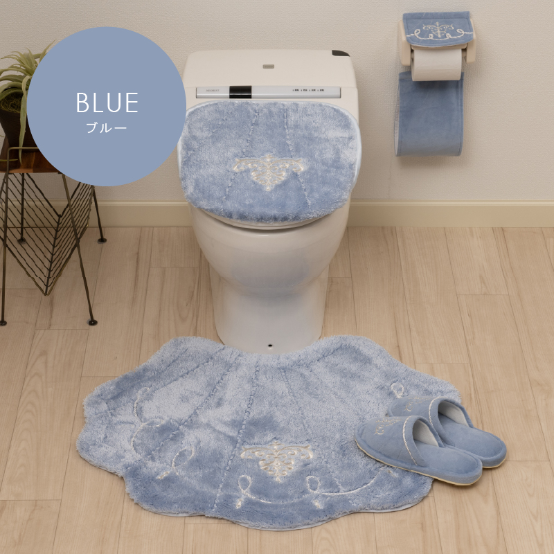 センコー トイレマットセット 4点 約65×80cm 大判トイレマット+兼用