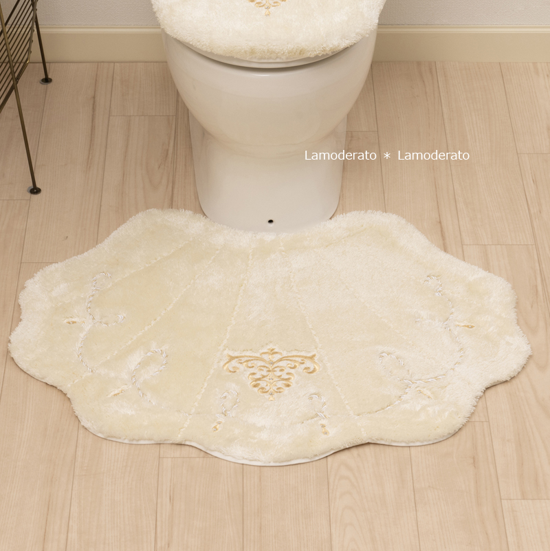 専用【日本製】センコー NYNAS　プロローグ　 トイレマット プラチナ センコー トイレマットセット 2点 約55×65cm トイレマット+兼用