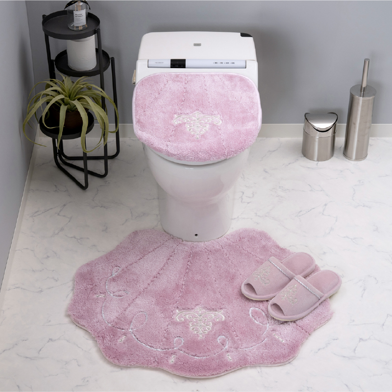 センコー トイレマットセット 3点 約65×80cm 大判トイレマット+兼用
