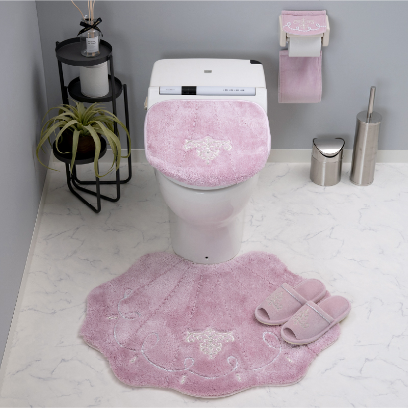 センコー トイレマットセット 4点 約65×80cm 大判トイレマット+兼用
