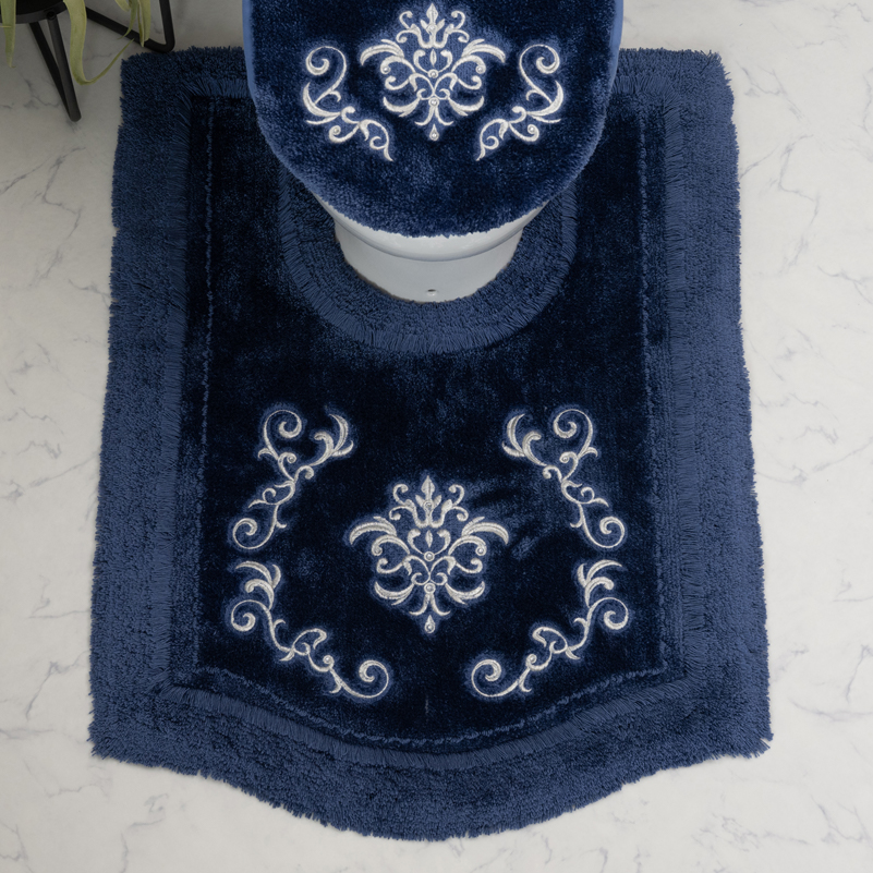 センコー トイレマット ロング 耳長 約95×70cm トイレ マット 洗える