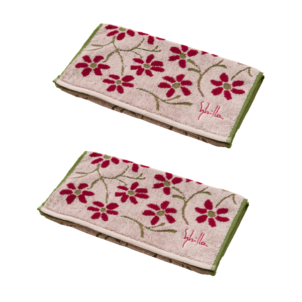 Sybilla（シビラ） タオル フェイスタオル まとめ買い 2枚セット
