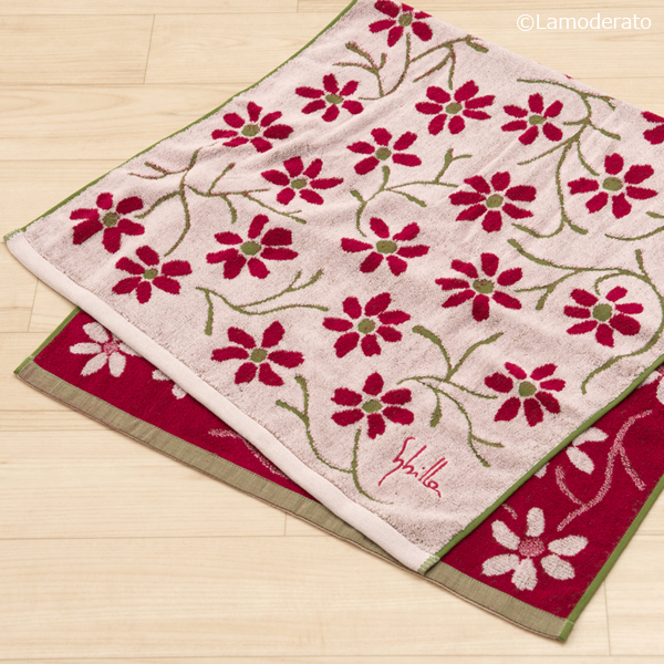 Sybilla（シビラ） バスタオル おしゃれ 約60×120cm 綿 コットン