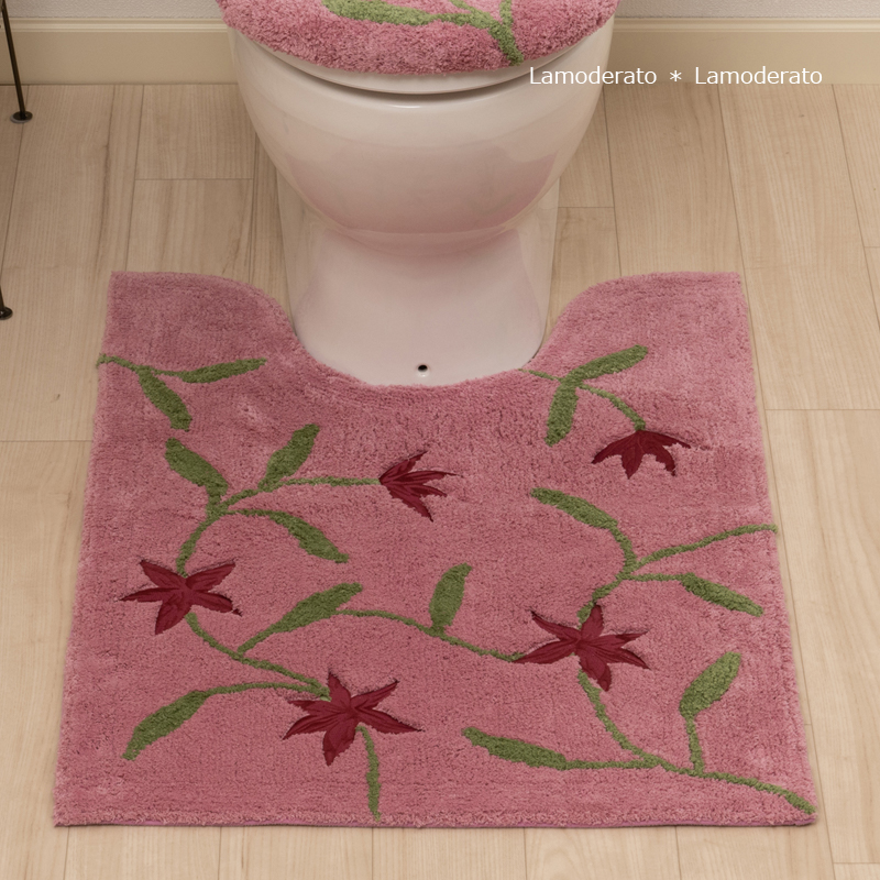 Sybilla（シビラ） トイレマットセット 4点 約80×60cm ロングトイレ