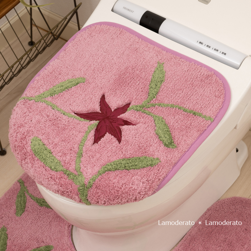 Sybilla トイレマットセット 2点 約50×60cm ミニトイレマット+