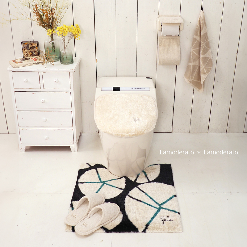 Sybilla（シビラ） トイレフタカバー 吸着 トイレ蓋カバー トイレ