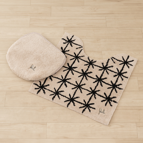 Sybilla（シビラ） トイレマットセット 2点 約60×60cm トイレマット+