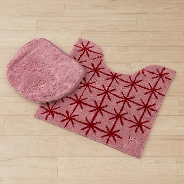 Sybilla（シビラ） トイレマットセット 2点 約60×60cm トイレマット+