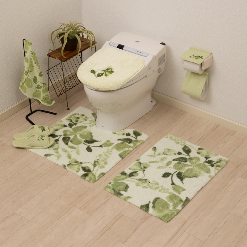 Sybilla（シビラ） トイレマット 約60×60cm ブランド おしゃれ 洗える