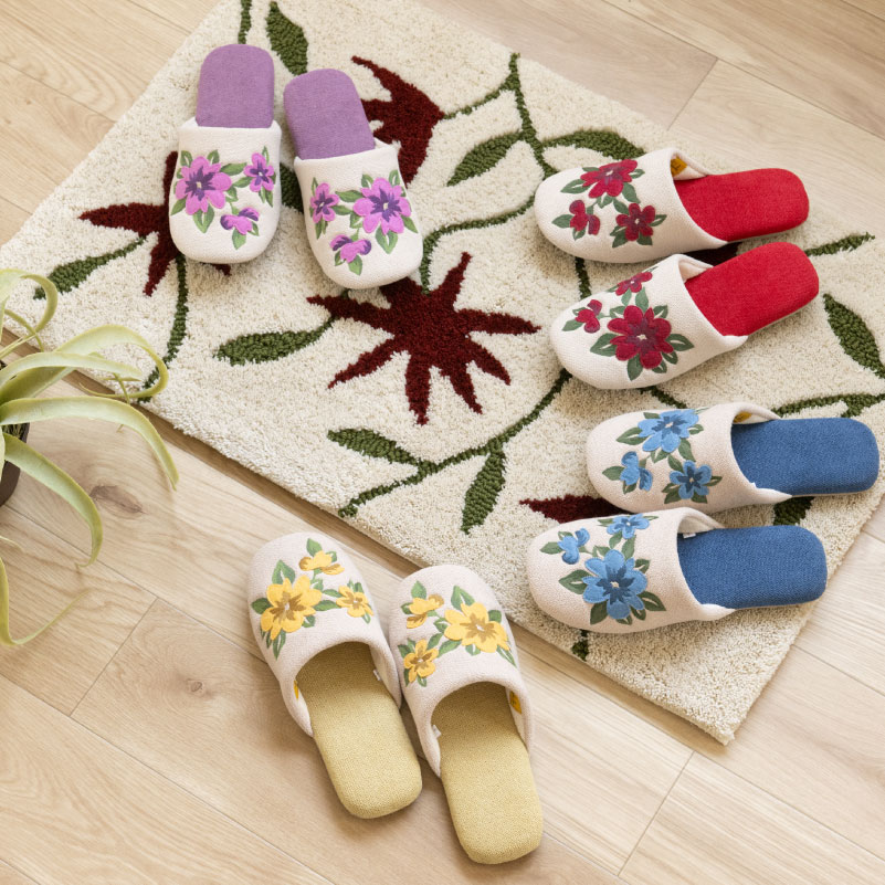 Sybilla（シビラ） スリッパ ルームシューズ 洗える 来客用 おしゃれ