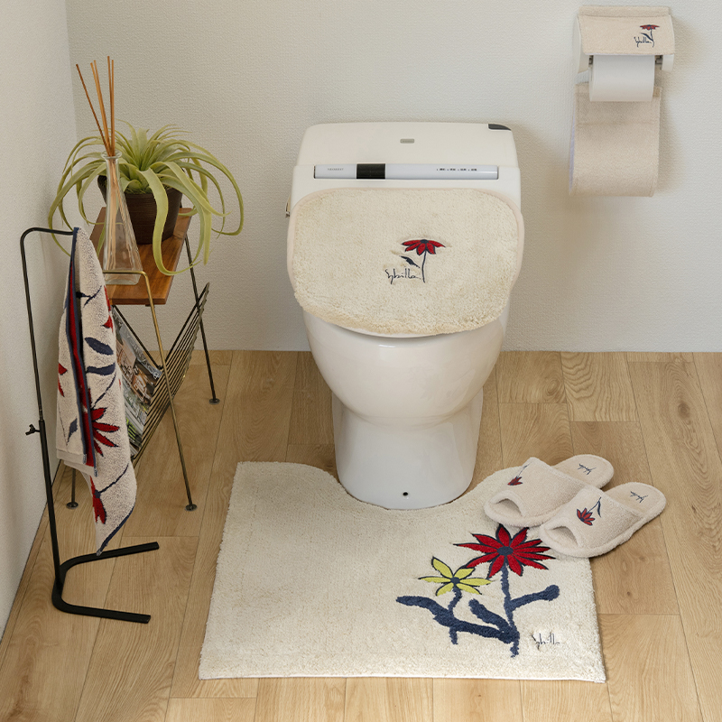 Sybilla（シビラ） トイレマットセット 5点 約60×60cm トイレマット+