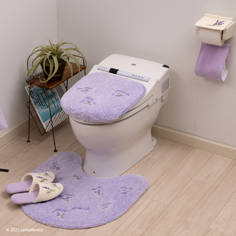 S.D.S トイレットペーパーホルダーカバー ペーパーホルダーカバーN 花