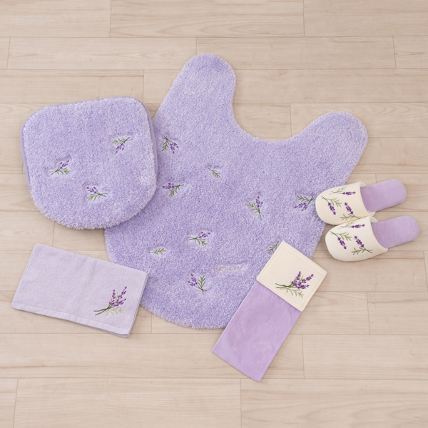 S.D.S トイレマットセット 5点 約80×60cm ロングトイレマット+兼用