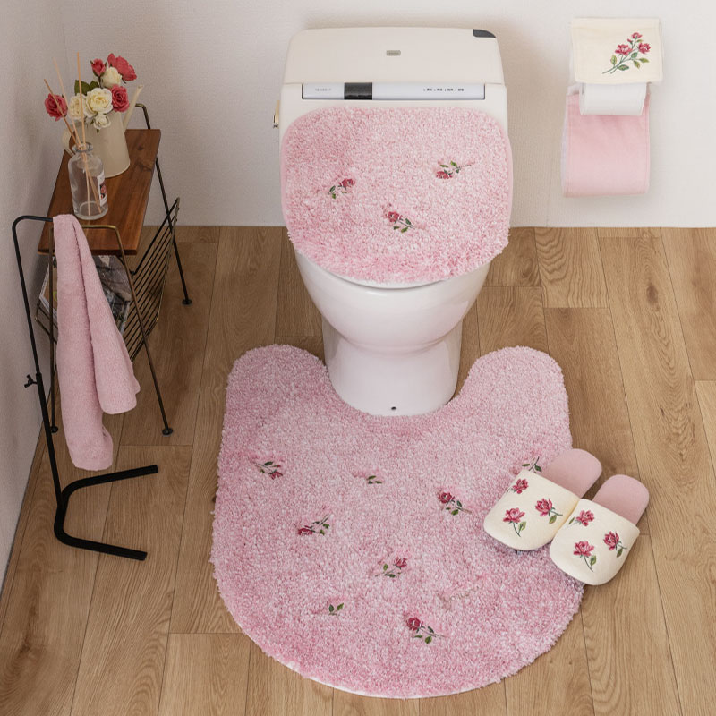 S.D.S トイレマットセット 5点 約80×60cm ロングトイレマット+兼用