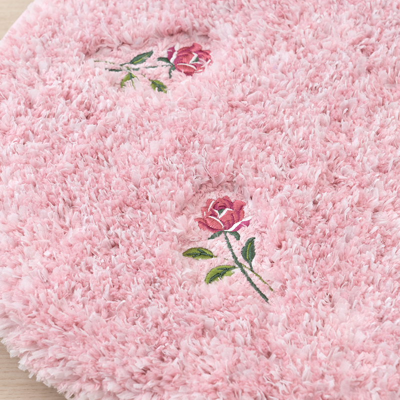 S.D.S トイレマットセット 2点 約60×60cm トイレマット+兼用フタカバー