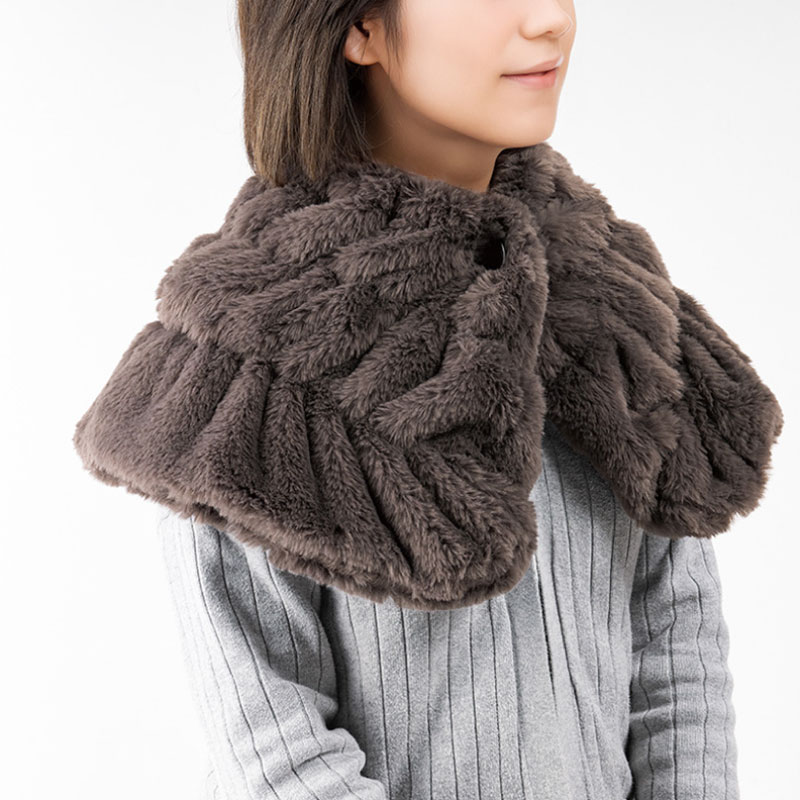ケープ ボア ふわふわ もこもこ あったか 冬用 防寒 レディース