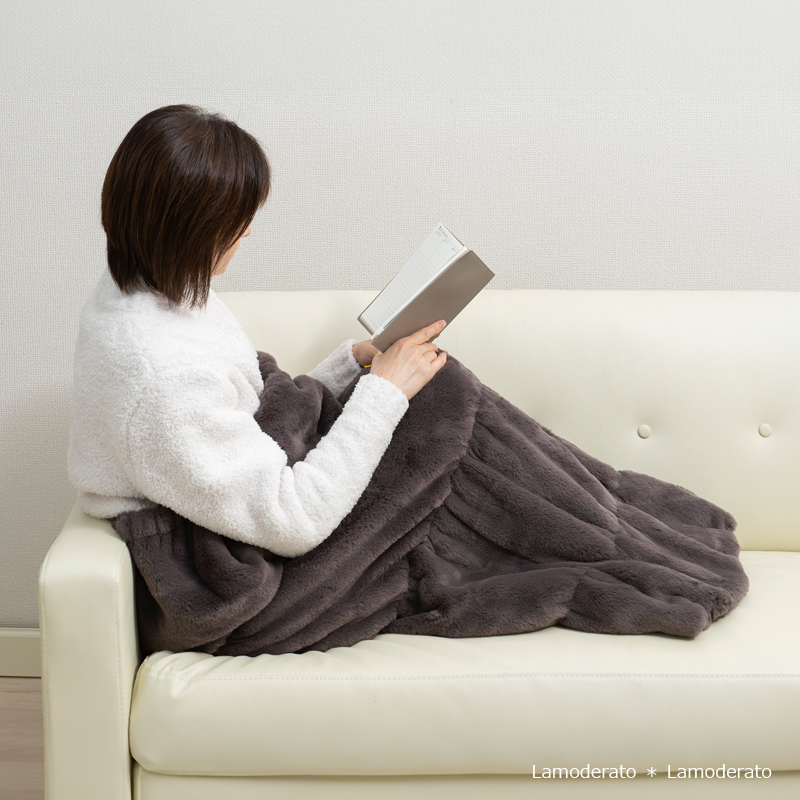 S.D.S ブランケット 着る毛布 2枚合わせ 暖かい あったか もこもこ