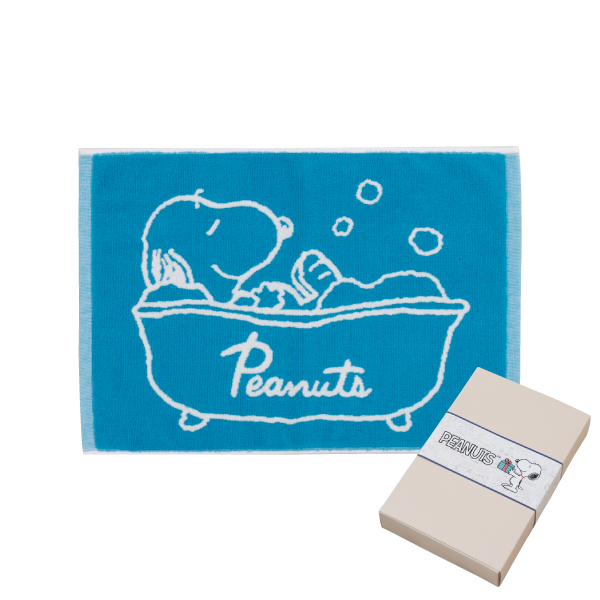 SNOOPY スヌーピー★フランネルバスマット【新品】 マルチマット スヌーピー 洗面マット 38×58cm （ SNOOPY バスマット お