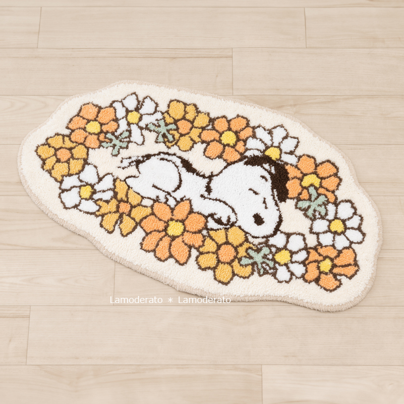 SNOOPY - ♪値下超レア フラワー スヌーピー 玄関・キッチンマット 約60×150cm ♪ 81CsMxeTjcL._UF350,350_QL50_.jpg