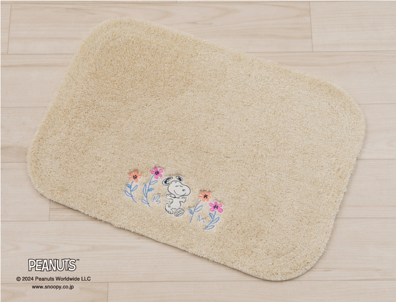 SNOOPY（スヌーピー） バスマット お風呂マット 足拭きマット おしゃれ