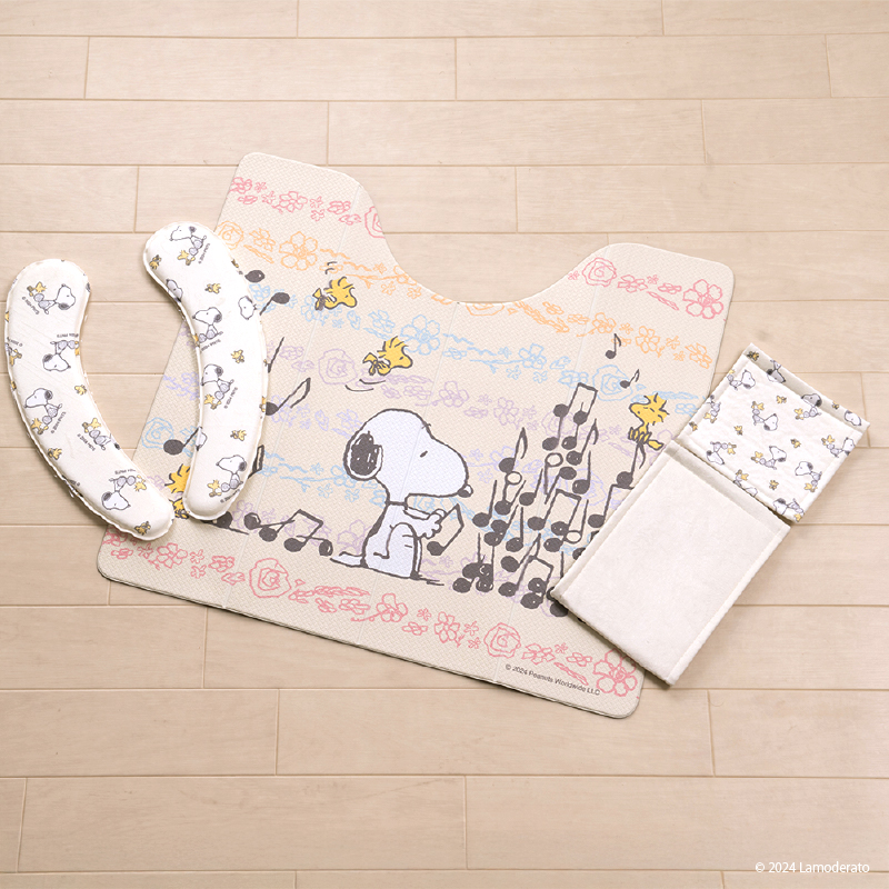 SNOOPY お楽しみセット2025 トイレマットセット 3点 約55×60cm