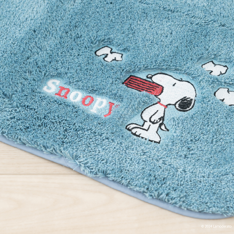 SNOOPY トイレマットセット 2点 約75×60cm ロングトイレマット+