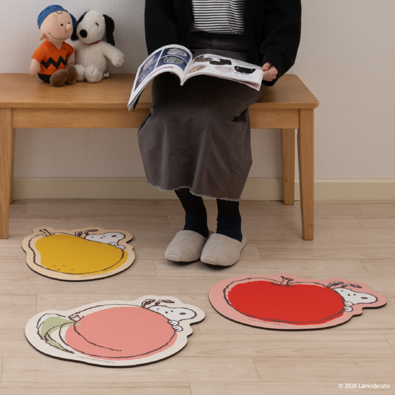 SNOOPY（スヌーピー） マット 玄関マット 足元マット 洗面所 トイレ