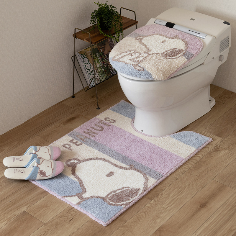 SNOOPY（スヌーピー） トイレマット ロング キャラクター おしゃれ