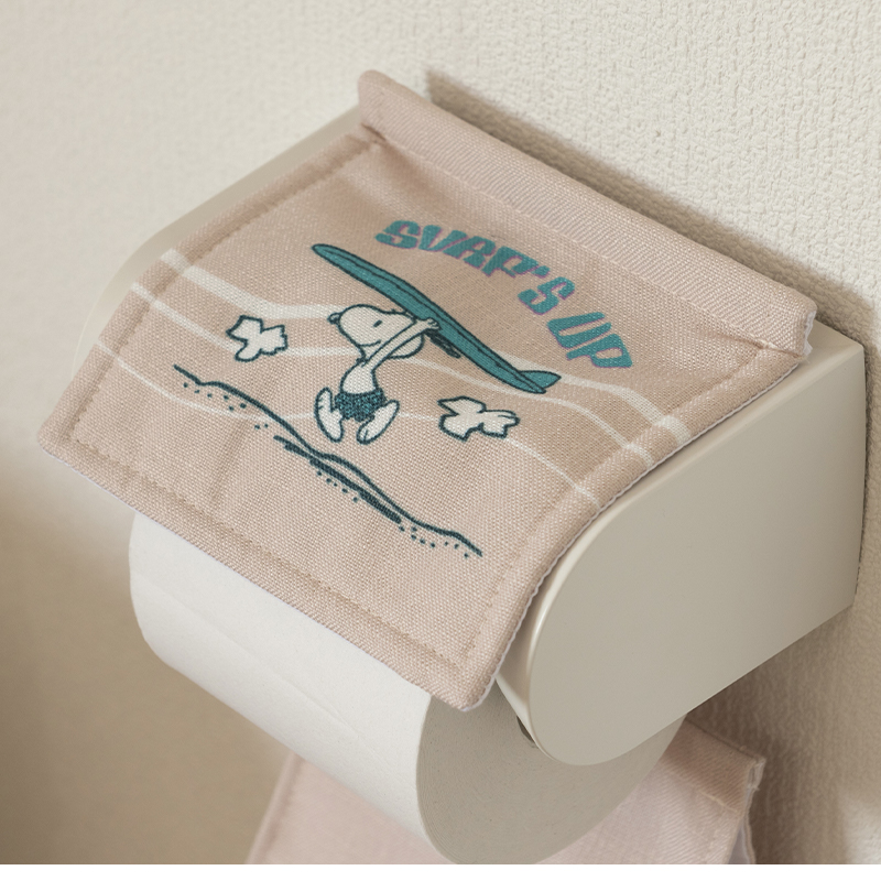 SNOOPY（スヌーピー） トイレットペーパーホルダーカバー ペーパー
