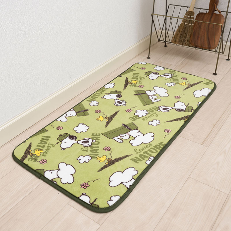 SNOOPY（スヌーピー） 玄関マット 屋内 室内 洗える おしゃれ 滑り止め