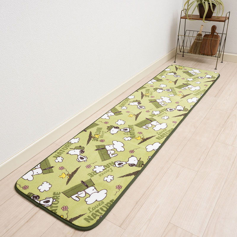 SNOOPY（スヌーピー） キッチンマット 180cm 台所マット 洗える
