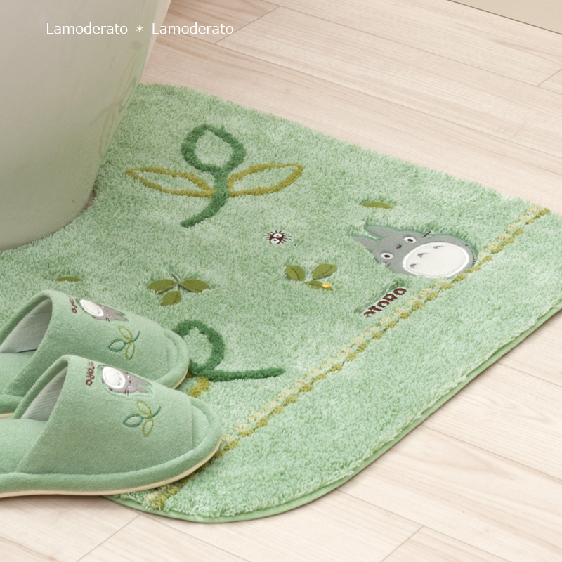 スタジオジブリ トイレマット 約58×60cm トトロ キャラクター 洗える