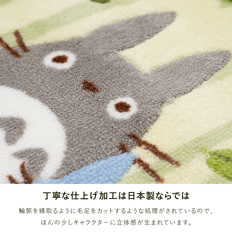 スタジオジブリ トイレマットセット 2点 約60×60cm トイレマット+洗浄