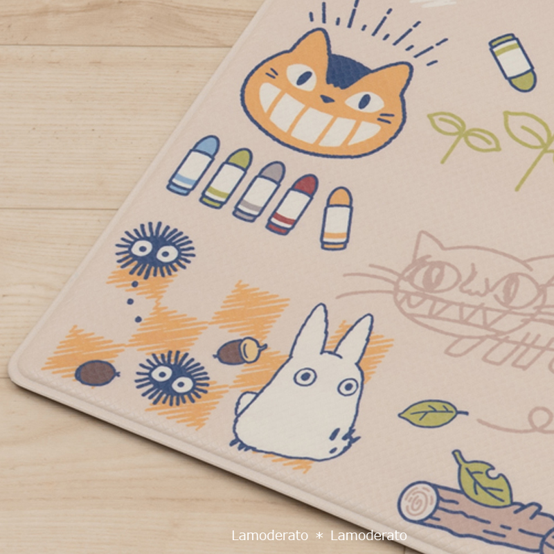 スタジオジブリ キッチンマット 拭ける 台所マット PVCマット PVC