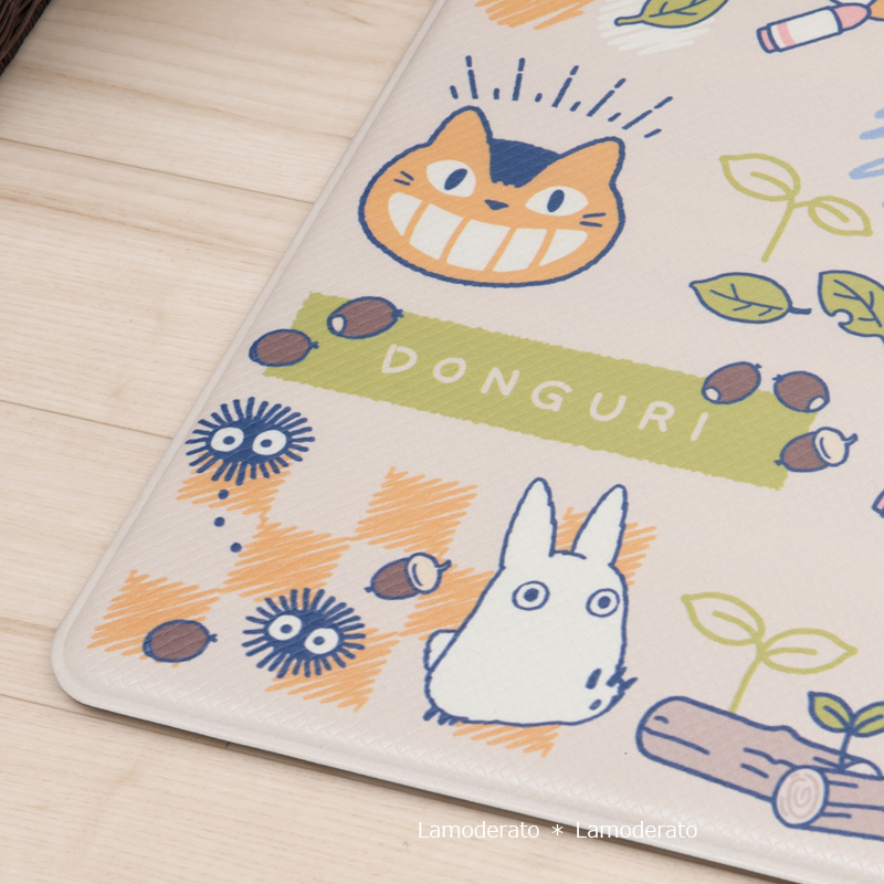 スタジオジブリ キッチンマット 120cm 拭ける 台所マット PVCマット