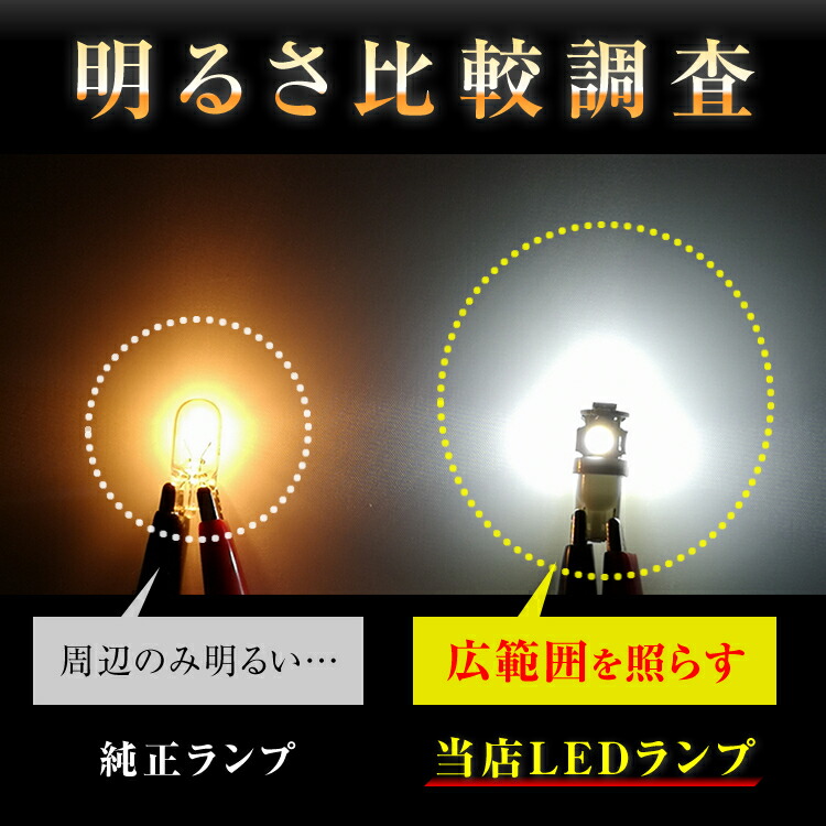 4個セット】 LED T10 プロボックス 160系 光量3倍 15連級 爆光 パーツ