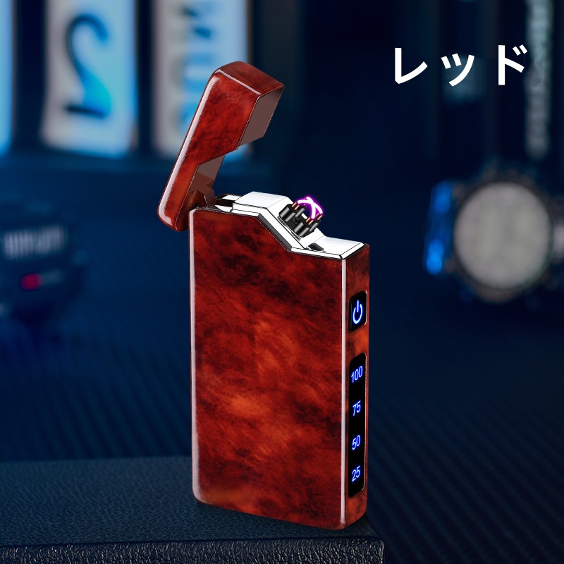 電子ライター プラズマライター USB充電式 アークライター LEDライト付き 電池残量表示 5色 懐中電灯 機能防水 防風 おしゃれ 誕生日 記念日 プレゼント |  | 04