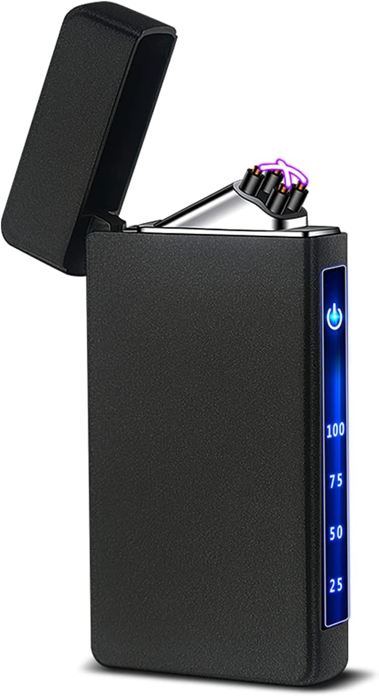 電子ライタープラズマライター USB充電式 Type C ライター 第二代充電式USB 小型 防風 電池残量表示 おしゃれ 誕生日 記念日 プレゼント｜senmotosyoukai｜05