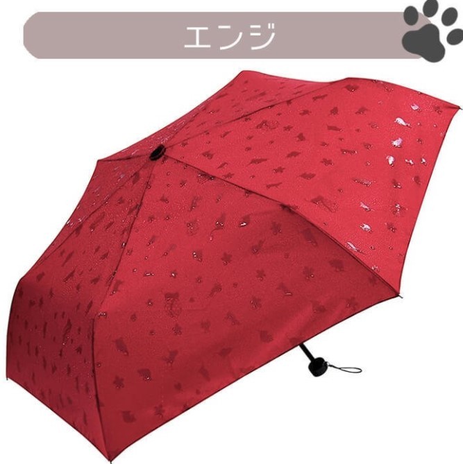 折りたたみ 撥水和傘 わにゃんこ 3色 傘 レディース かわいい おしゃれ 雨傘 猫｜sensemarket｜03