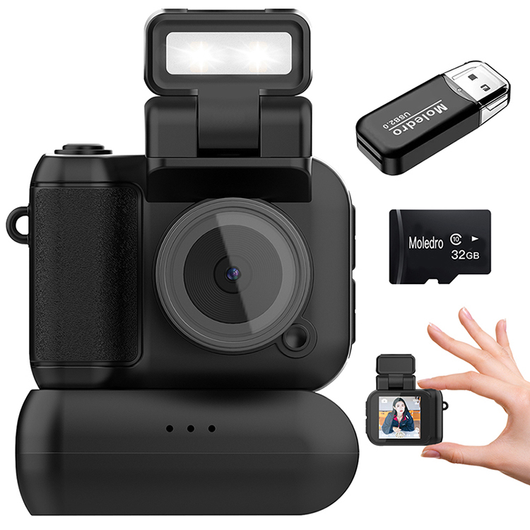 コンパクトデジカメ 4K高画質 軽量 自撮りもOK 44MP！高画質カメラ Amazon | デジタルカメラDigital Camera 44 Mega Pixels Small