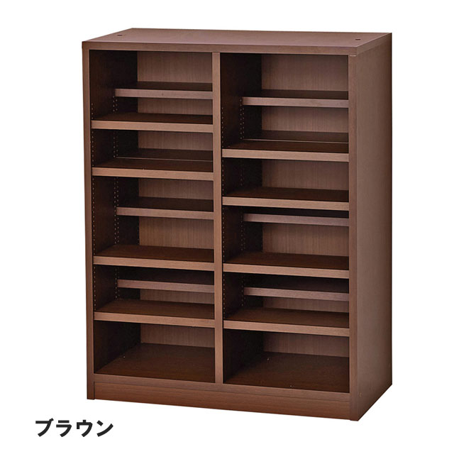 強化本棚 幅90cm 本棚 幅90cm 前後2列 大容量 A4ファイル 強化棚板 ホワイト 木目調 棚