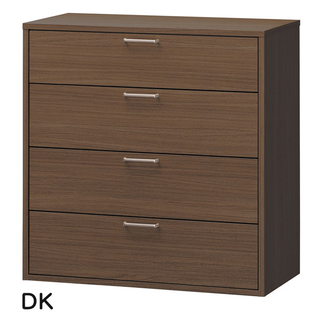 リビングチェスト 洋タンス 幅78cm 衣類収納 壁面ラック 整理箪笥