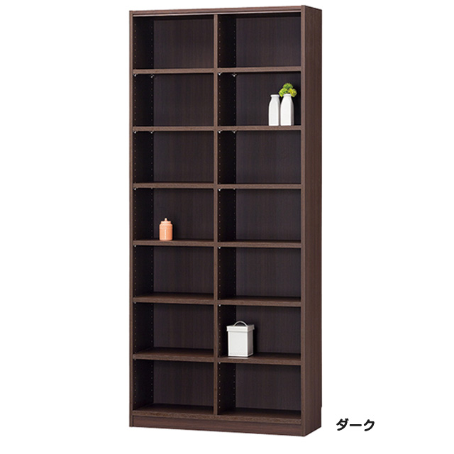 多目的本棚 フリーラック 大容量 タナリオ 幅87cm 高さ198cm : 泉州 多目的本棚 フリーラック 大容量 タナリオ 幅87cm 高さ198cm : 泉州